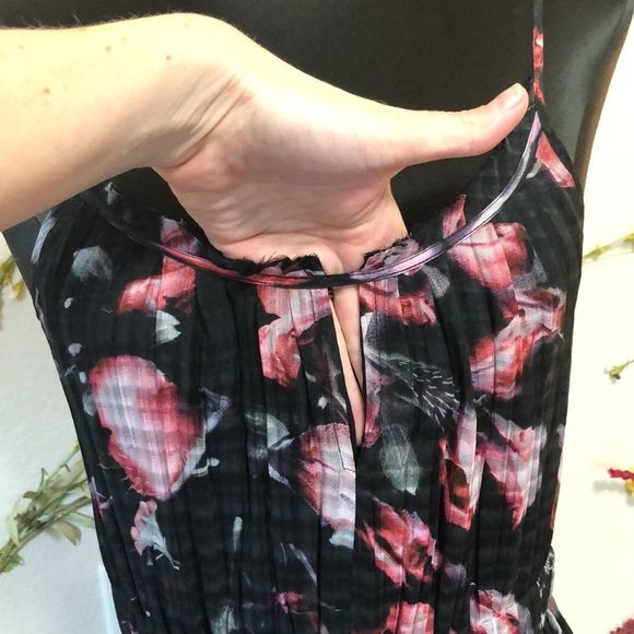 Theory Musea Exploding Flowers Maxi Dress NWT - Picture 8 of 11